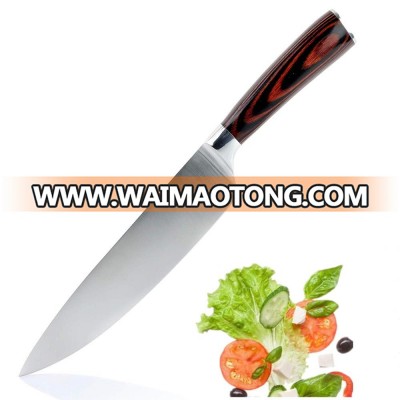 8 inch German Stainless Steel with High Carbon Professional Chef's Knife for Home and Restaurant